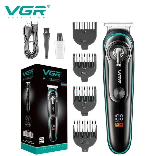 VGR V-075 Hair Clipper Professional Hair Trimmer