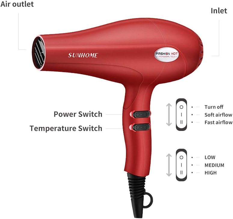 SUNHOME PROFESSIONAL HAIR DRYER