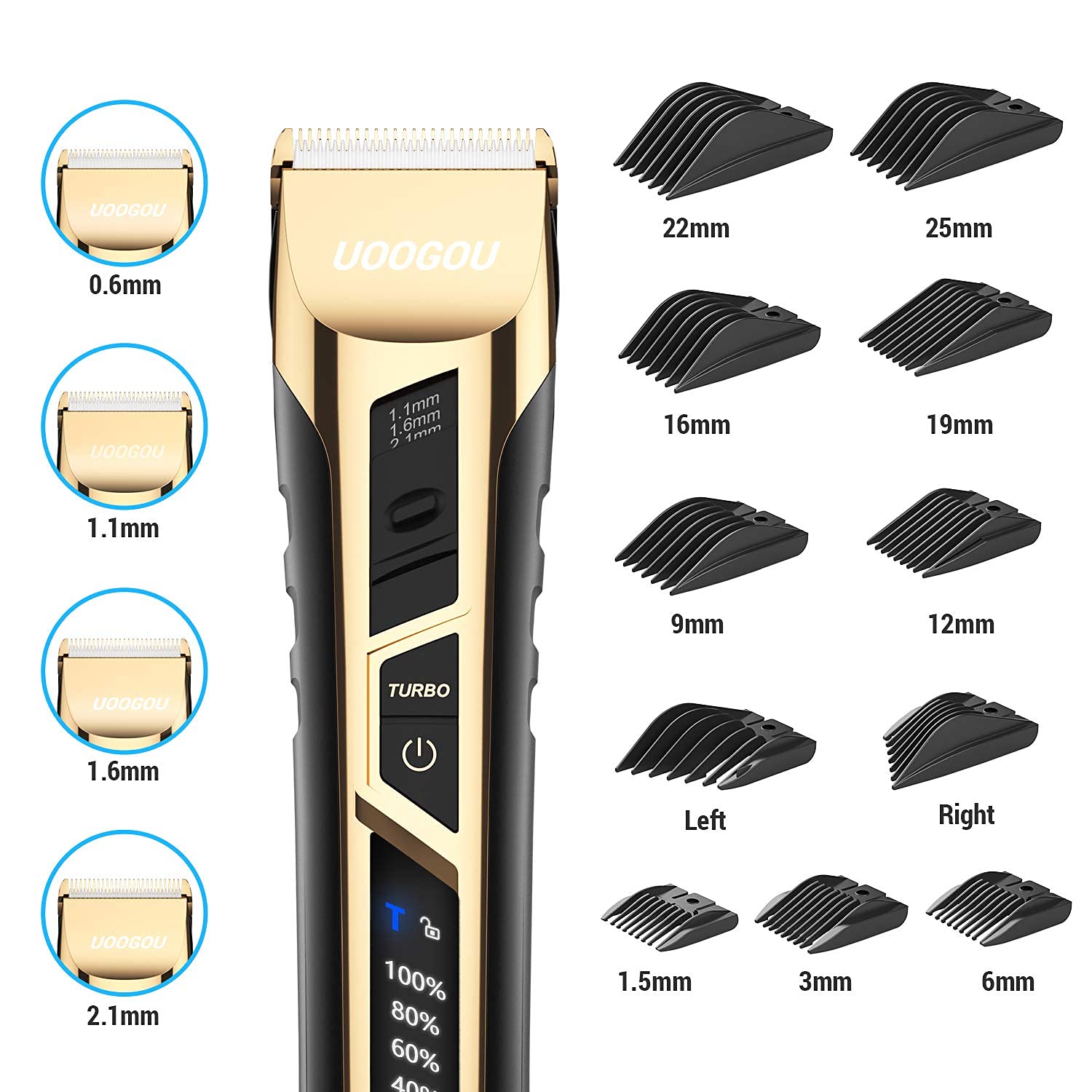 UOOGOU Professional Hair Trimmer