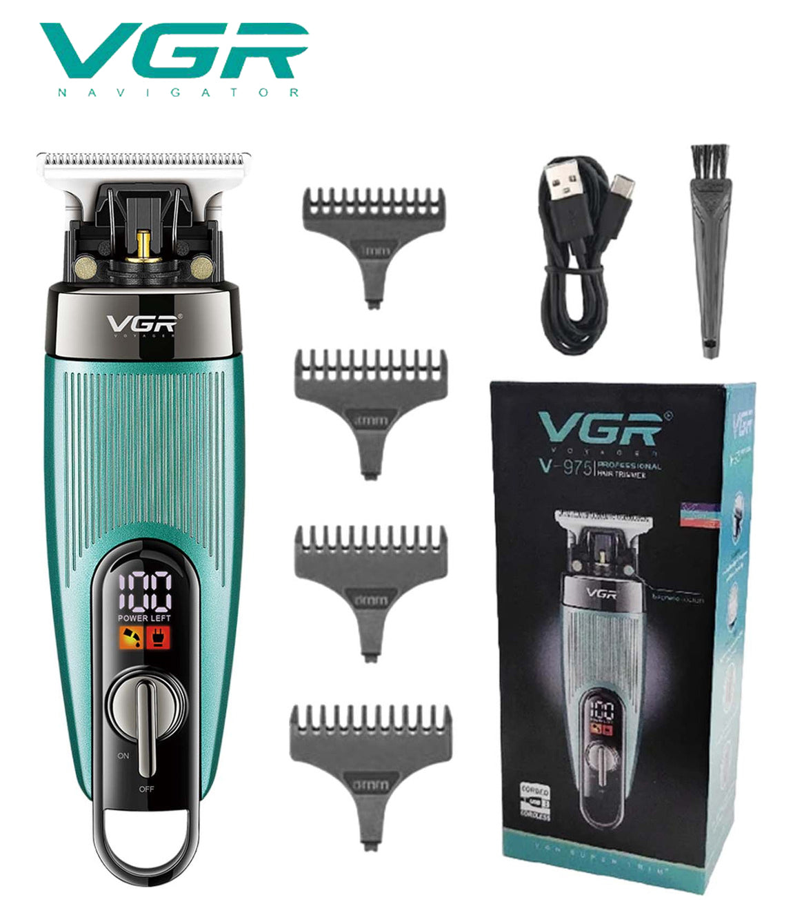VGR Professional Hair Trimmer V-975