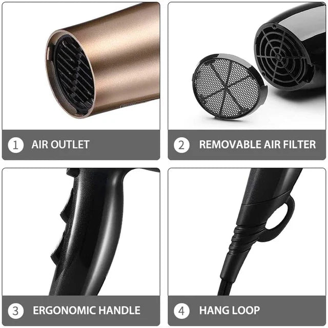 Kipozi Professional Hair Dryer