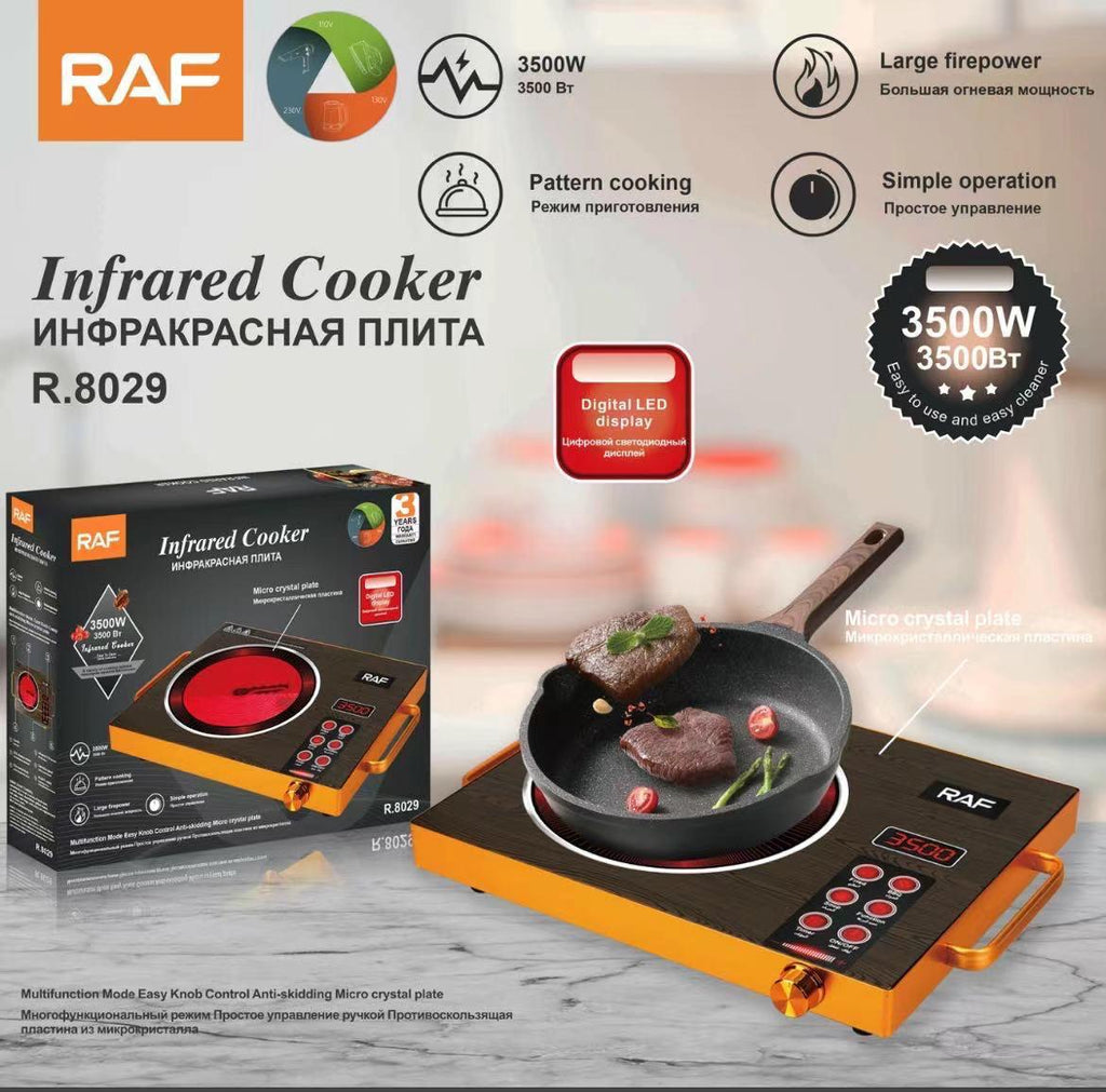 RAF Electric Stove R.8029 – 3500W