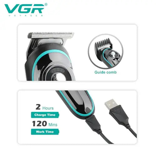 VGR V-075 Hair Clipper Professional Hair Trimmer